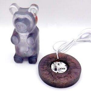 Jumbo Resin Gummy Bear & Base Lamp
